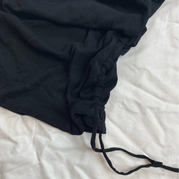 NWT Urban Outfitters Ruched Drawstring Mesh Tank S - Picture 3 of 6